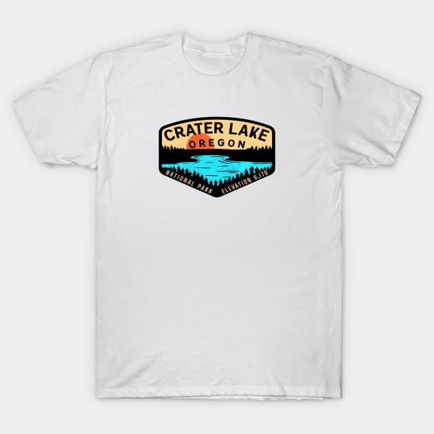 Crater Lake National Park Oregon T-Shirt by heybert00